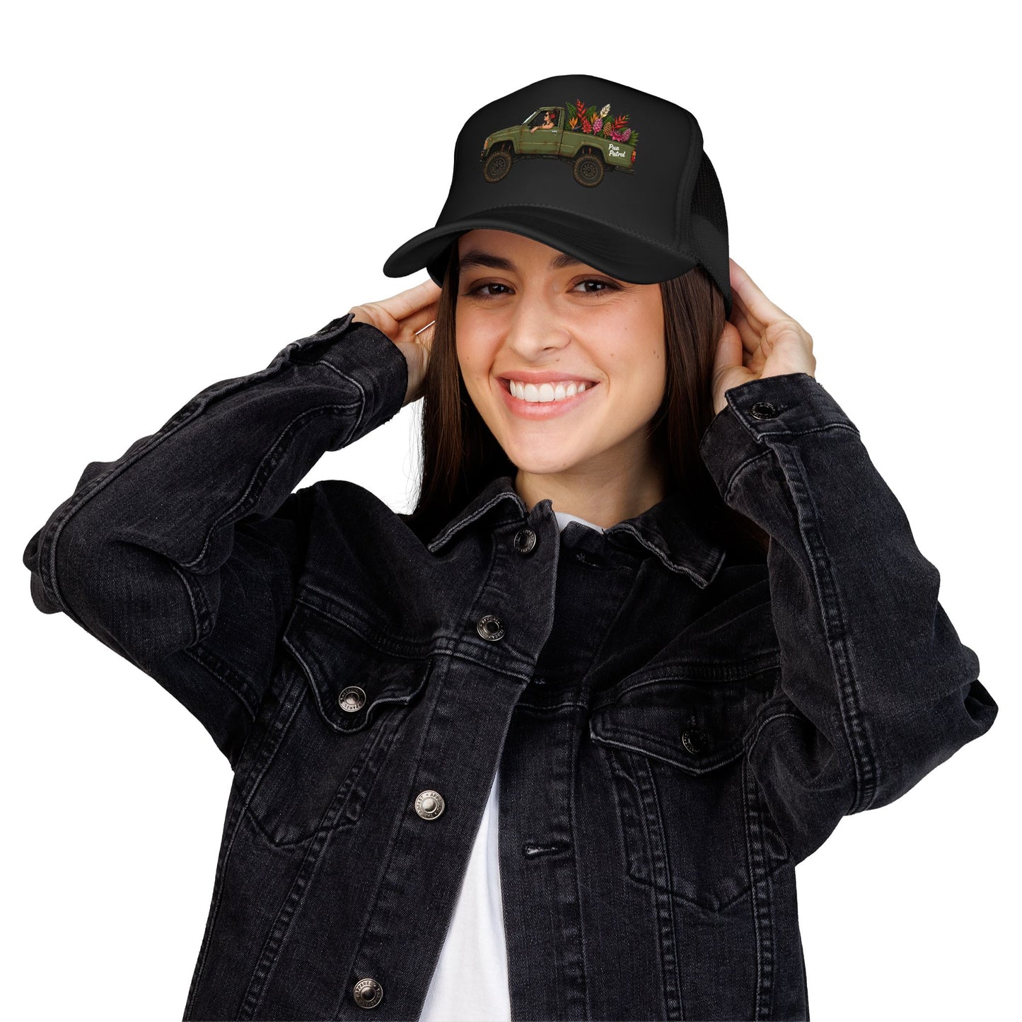 Pua Patrol Foam Trucker Green Yota