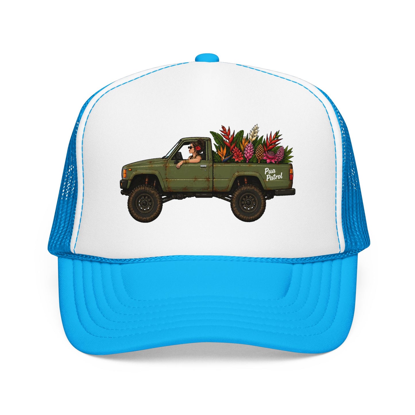 Pua Patrol Foam Trucker Green Yota