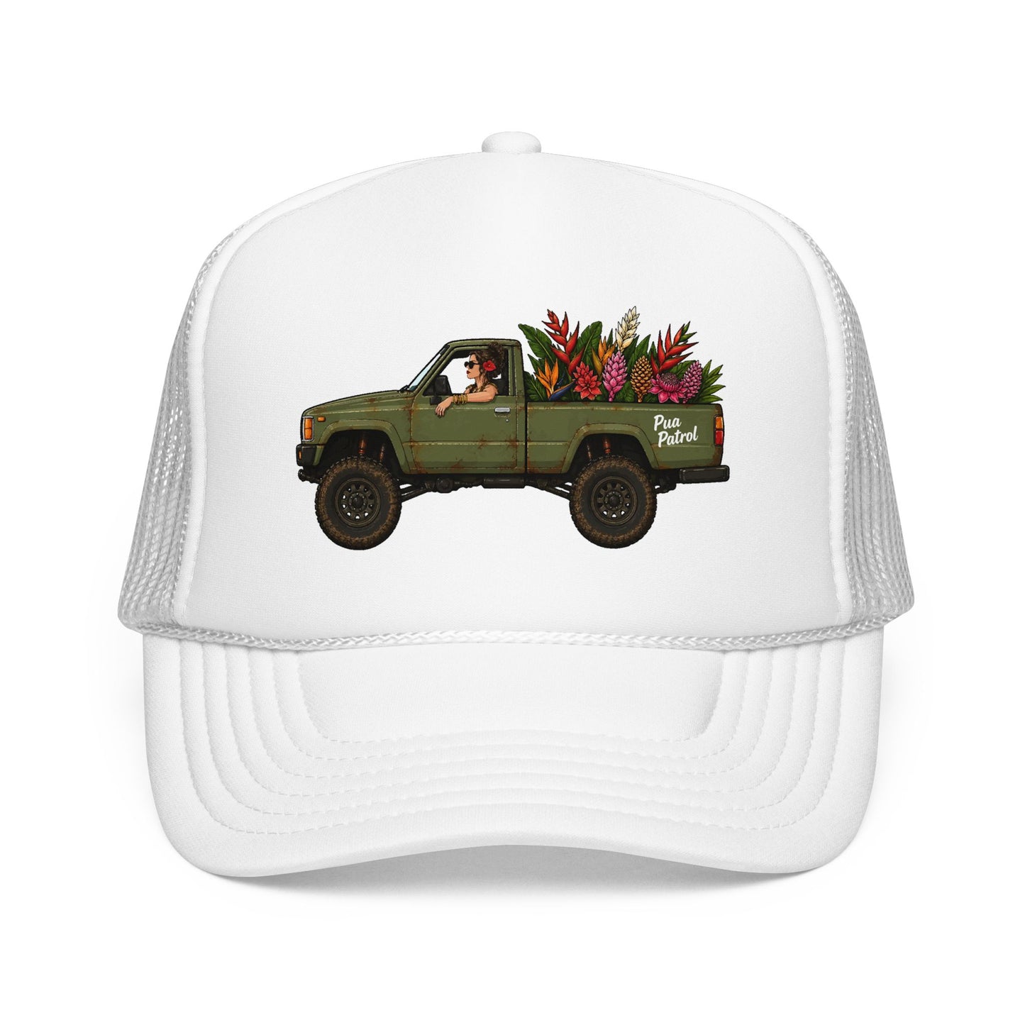 Pua Patrol Foam Trucker Green Yota