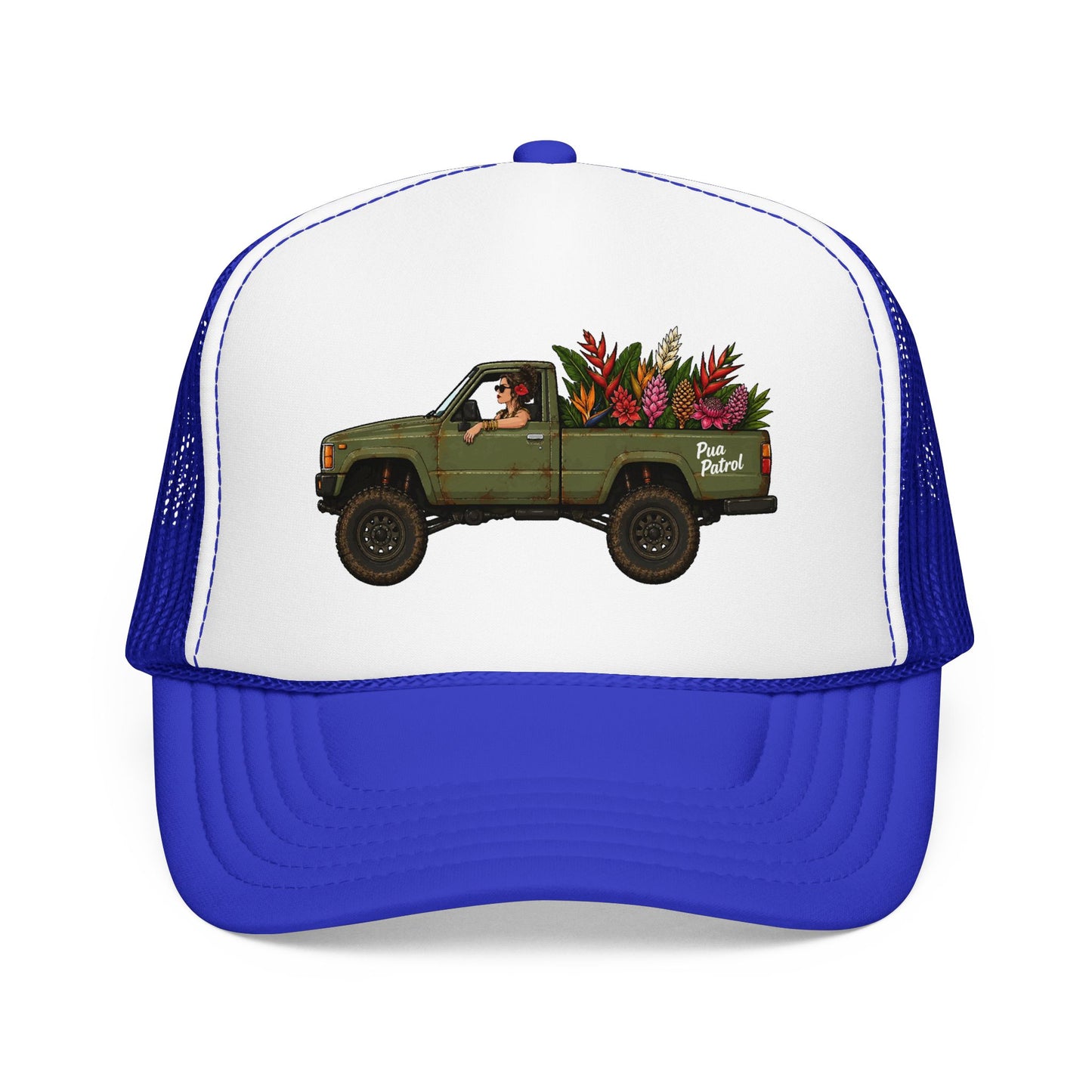 Pua Patrol Foam Trucker Green Yota
