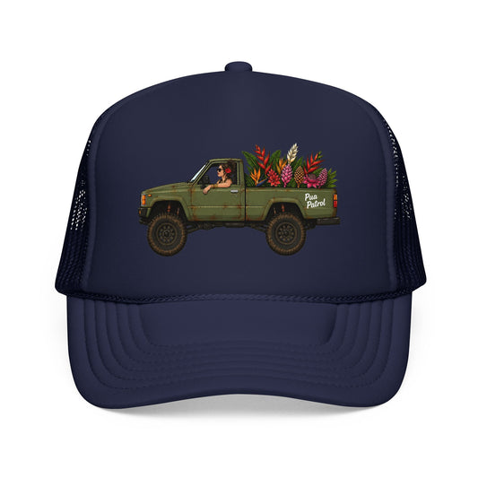 Pua Patrol Foam Trucker Green Yota