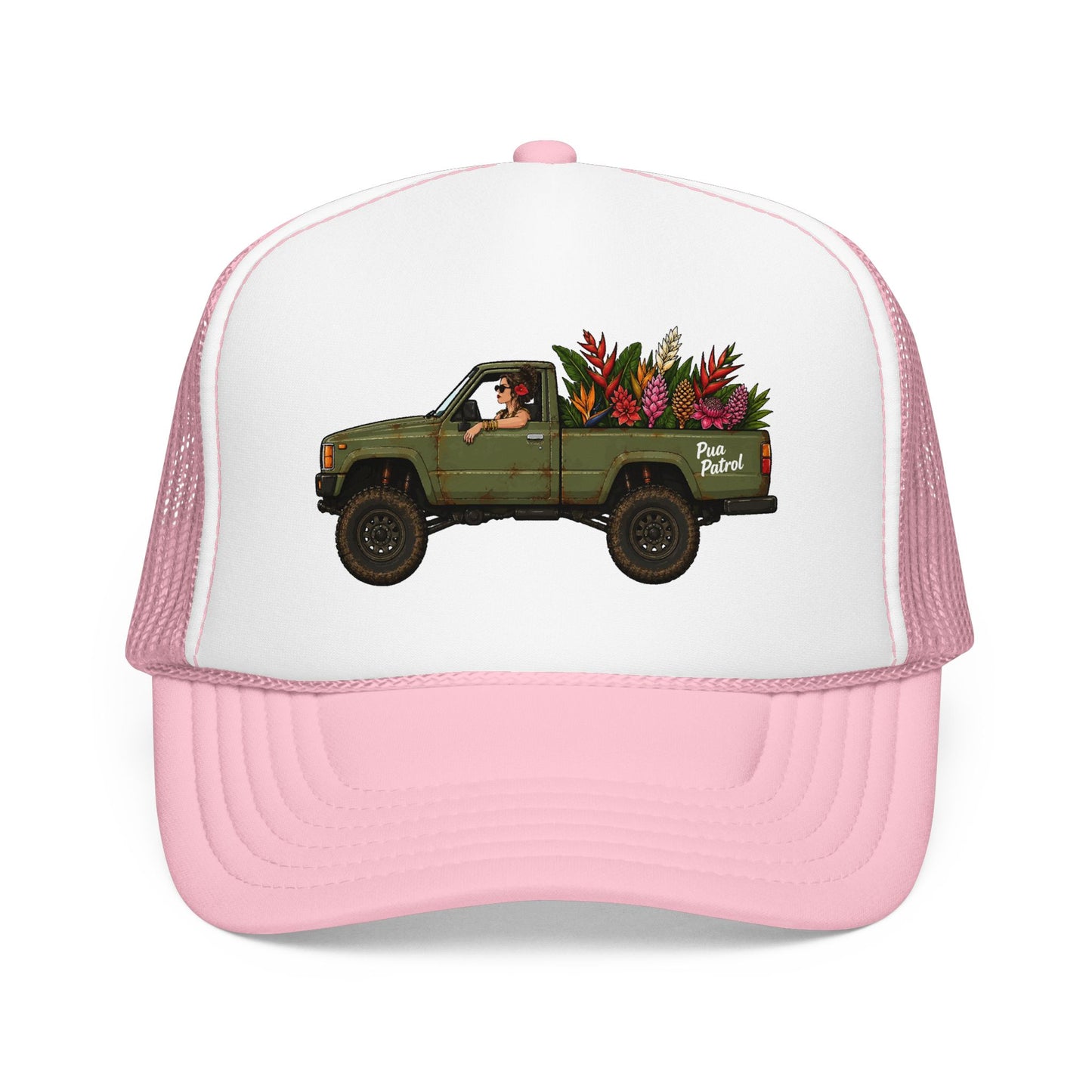 Pua Patrol Foam Trucker Green Yota
