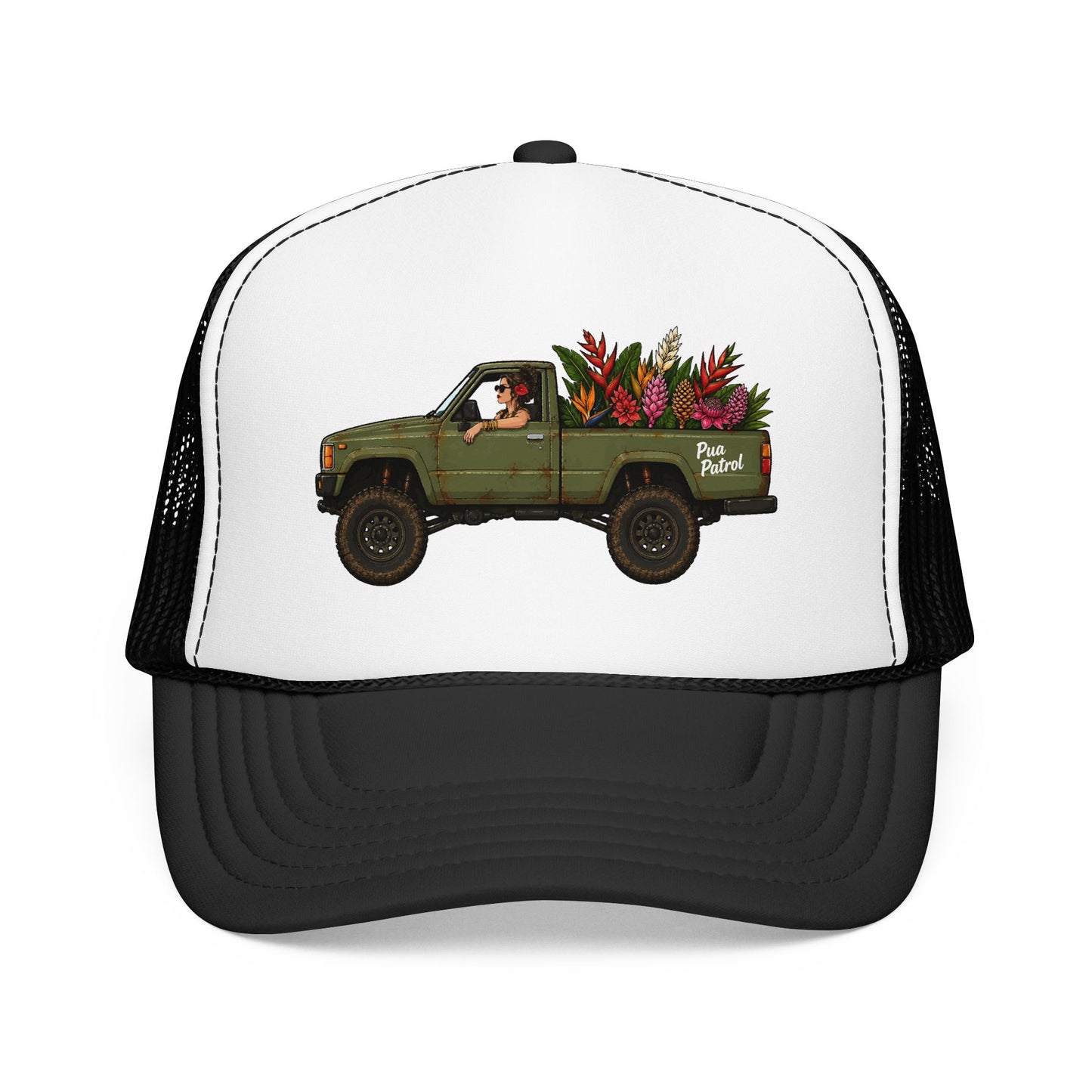 Pua Patrol Foam Trucker Green Yota