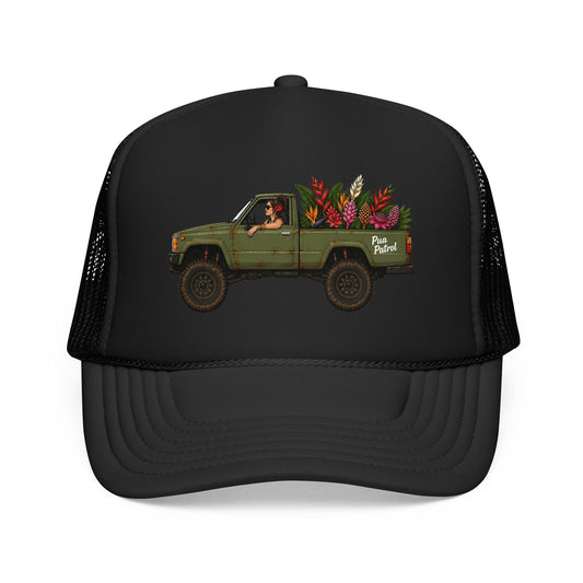 Pua Patrol Foam Trucker Green Yota